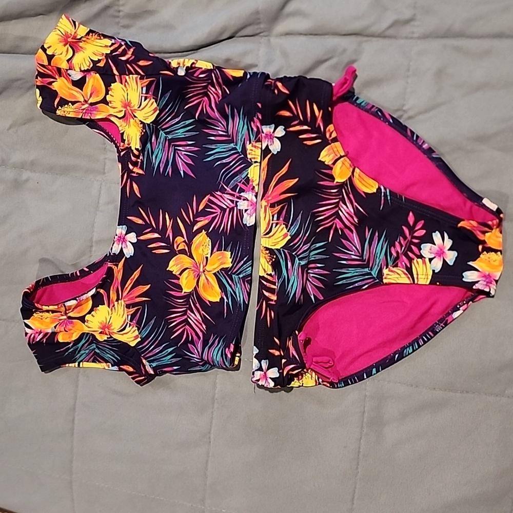 SO girls floral bikini Size 12